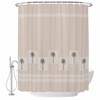 Stuidolane 72x78 Inch Shower Curtain Tropical Palm Trees Bathroom Decor,