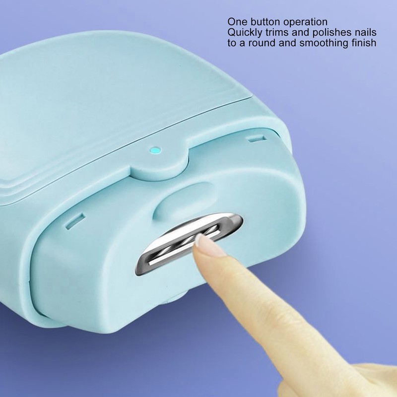 Electric Nail Clipper Safety Alloy Cutter Automatic Fast Trimming Fingernail