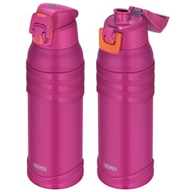 Thermos FJC-1001 MTPL Vacuum Insulated Sports Bottle, 0.3 gal (1 L) Matte Purple For Cold Retention
