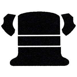 Rear Cargo Area Carpet Kit, 5 Piece, for Beetle 65-72, Compatible with Dune Buggy