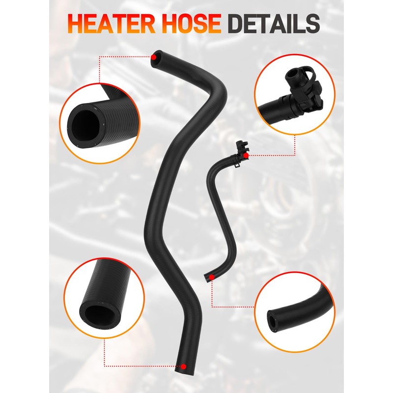 603-955 Engine Coolant Overflow Reservoir Tank with Cap Radiator Tank