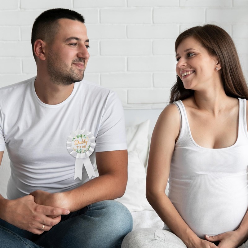 WOWOPA Daddy To Be Pin, Gender Reveals Baby Shower Tinplate