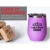 Chess Pink Wine Tumbler 12oz - I Only Speak Chess