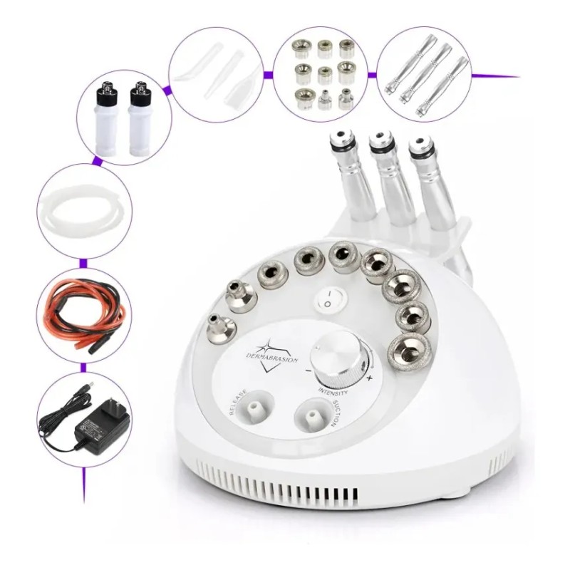 2in1 Vacuum Microdermabrasion Blackhead Acne Removal Beauty