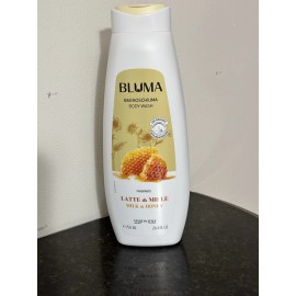 Bluma Bagnoschiuma Body Wash Milk & Honey Made In Italy 26.4FL OZ