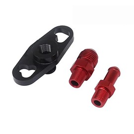 Tiardey Car Fuel Rail Adapter, Fuel Rail Pressure Regulator Adapter Perfect Matching with Fittings