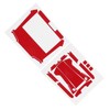 Drone Fluorescent Sticker Waterproof PVC Repeatable Paste Drone Body Remote