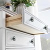 Vandicka 4 Pack 30mm Crystal Glass Cabinet Door Knobs Wardrobe