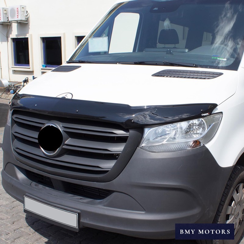 BMY Hood Deflector/Front Bug Shield Compatible for Mercedes Sprinter 2019-2025