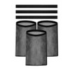 Snblzhef 3Pcs Dryer Vent Lint Dust Bag Lint Trap Catcher