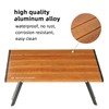 ROCK CLOUD Folding Beach Table Aluminum Portable Camping Table Ultralight