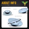 2 X Mini Blind Spot Convex Mirrors Towing Car Van