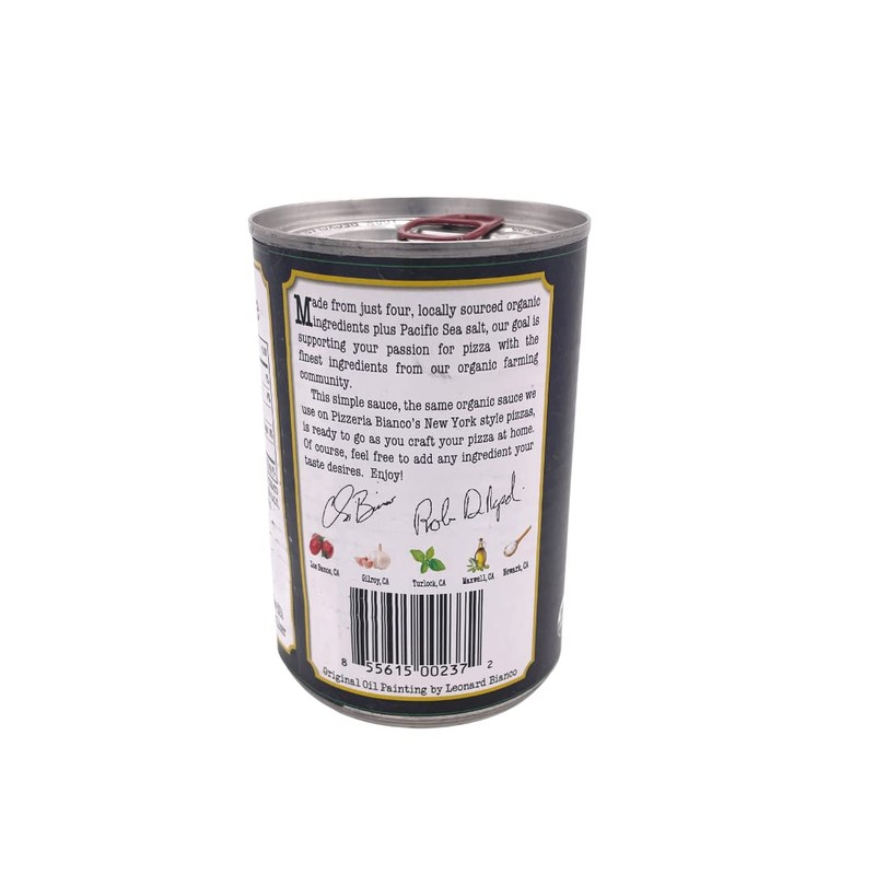 Bianco Dinapoli Organic New York Style Pizza Sauce, 15oz