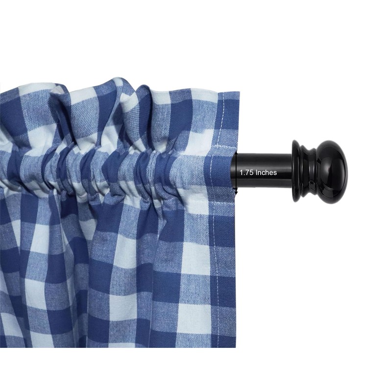 COTTON CRAFT Café Curtains - Tier Window Treatment Curtains -