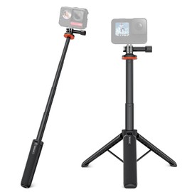 52cm Hand Grip Tripod Stand, Extendable Selfie Stick for Go Pro HERO13/12/11/10/9/8, Action 5 Pro/ 4/3, Insta 360 X4/X3 Action Camera