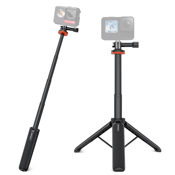 52cm Hand Grip Tripod Stand, Extendable Selfie Stick for Go