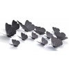 24pcs 3D Wall Stickers Butterfly Removable Decal for Home and