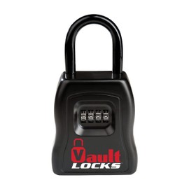 Key Lock Box Large Portable Heavy Duty Combination Lock Box, Outdoor Key Hider for Real Estate Agents, Contractors, Emergency Service Access, and Property Managers - Vault Locks 5000