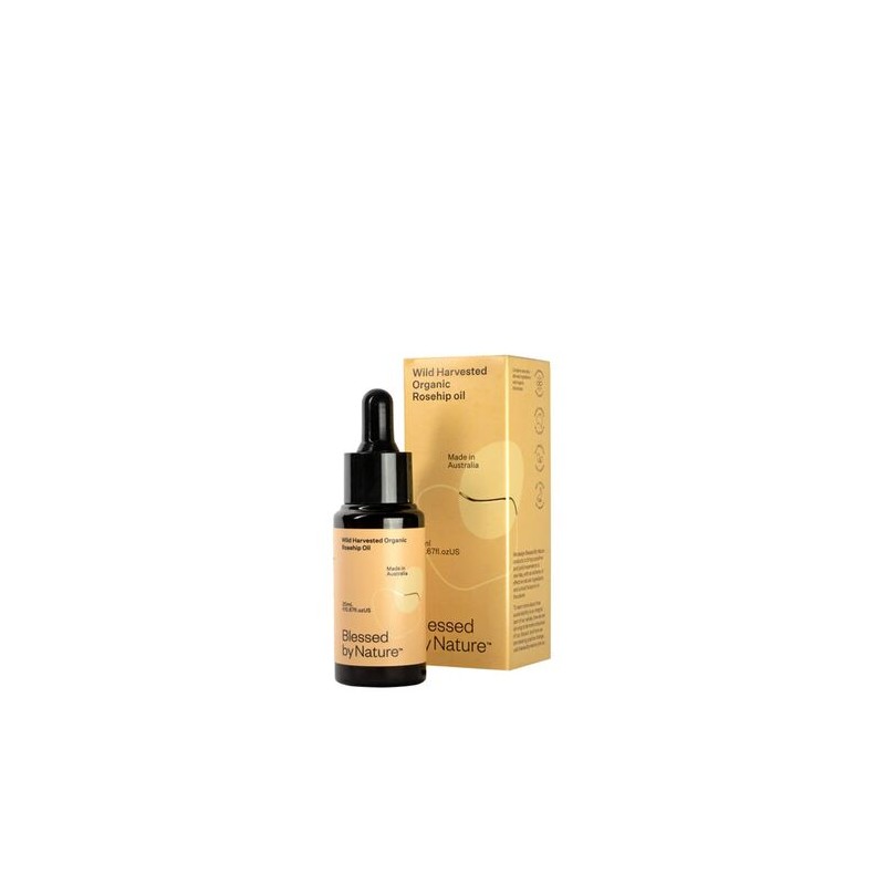 Blessed By Nature Wild Harvested Organic Rosehip Oil 20mL