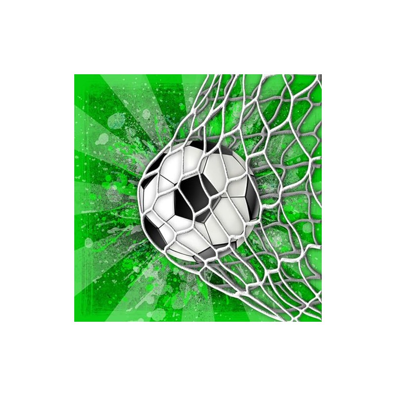 20 Napkins Football in Net Table Decoration Decoupage Decoupage 33