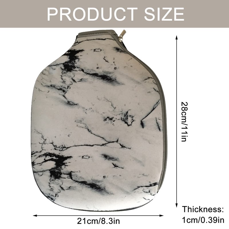 NICENEEDED 2 PCS Pickleball Paddle Cover, Universal Case Size Racket