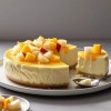 ANDY ANAND CHOCOLATIER Tropical Fruit Cheesecake 9" Pineapple, Pears &