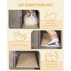 Hzuaneri Cat Litter Box Enclosure, Hidden Litter Box Cabinet Furniture