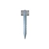 10-Pack Galvanized Steel Railway Sleeper Stakes 16.5" x 4.7" –