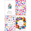 20 Assorted Birthday Cards Multipack - 12 x 17cm (About