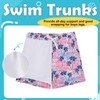 KAKU NANU Boys Swim Trunks Compression Liner Bathing Swimsuit Quick