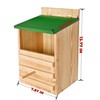 Owl House Owl Box with Bird Stand Design, Owl Nesting