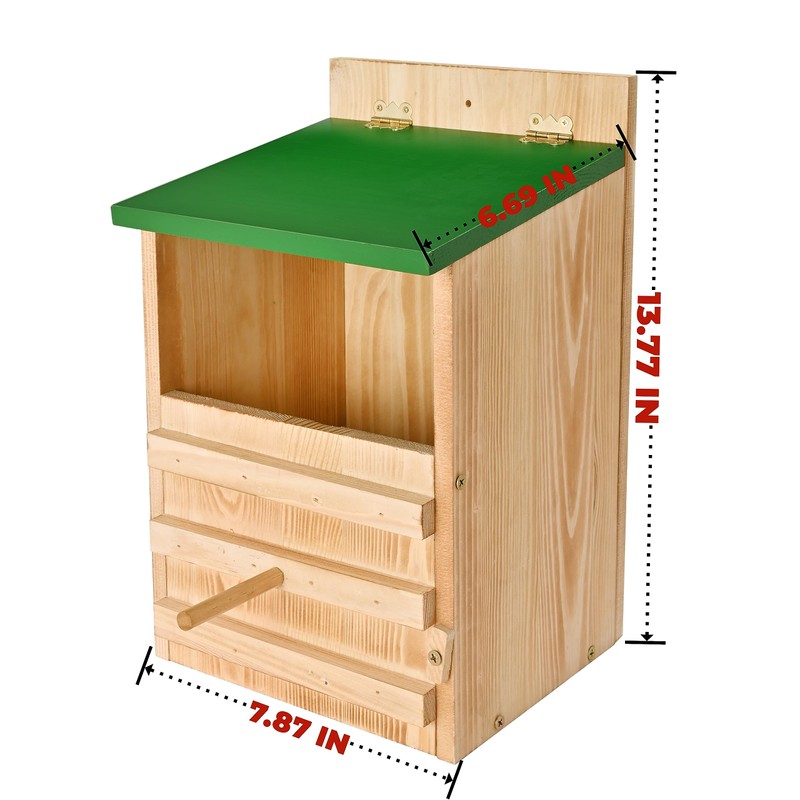 Owl House Owl Box with Bird Stand Design, Owl Nesting
