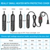 YukiHalu Small Aquarium Heater 25/50/100/150W with Protective Cover, Mini Fish