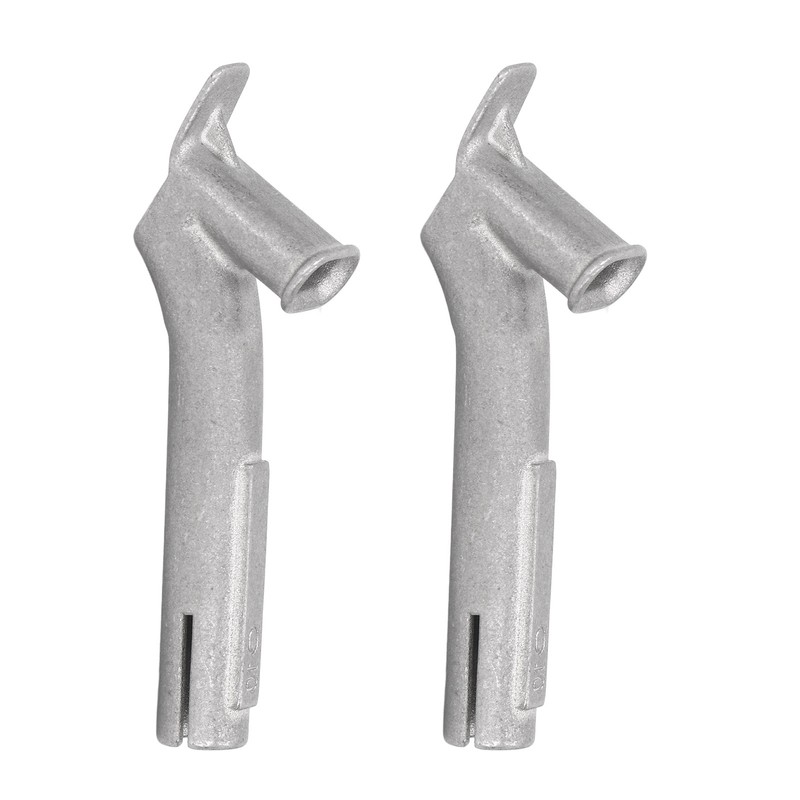 2PCS Heat Gun Nozzle 5x10mm Oval Head 8mm End Hot