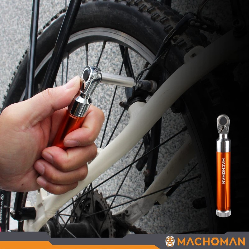 MACHOMAN RCW209 9 Piece Transformed Ratchet Bit Screwdriver Set