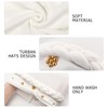 DRESHOW 1 Piece African Women's Turban Braid Headwear Headscarf Chemo