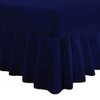 Valance Fitted Sheets Combed Poly-Cotton Plain Dyed Non Iron Percale