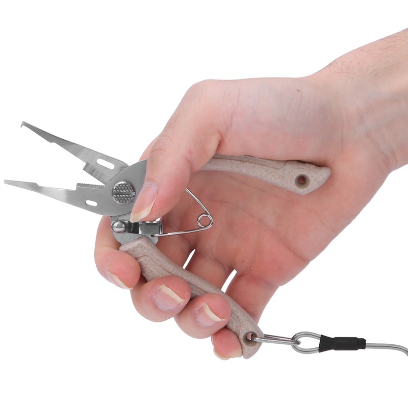 Multi Functional Stainless Steel Fishing Lure Pliers Scissors Fishing Control