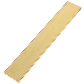 1/4" x 2" C360 Brass Flat BAR 12" Long Solid .250" Plate Mill