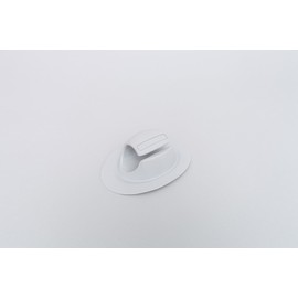 2 x Fold Down Paddle Clips Stick On. Very Firm Hold For Schlauchboote (Grey)