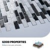 Art3d Peel and Stick Wall Tile for Kitchen/Bathroom Backsplash, 12"x12",