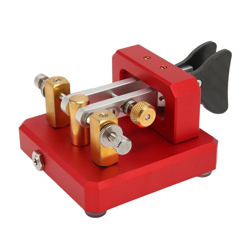 Morse Code Key Double Paddle Automatic Shortwave Portable CW Morse