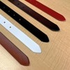 [KASSAI] Genuine Leather Women's Belt, Total Length: Approx. 40.9 inches