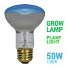 Satco S2850 50 R20 Grow Lamp Plant Dimmable Reflector Bulb