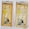 Danara 2 Peanuts Snoopy & Woodstock Vintage Characters Plactic Figural