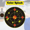 6 Inch 100 Pack Splatter Targets, Adhesive Shooting Target Stickers