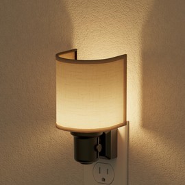 JandCase Night Lights Plug into Wall, LED Night Light Dimmable, Nightlight with Auto On Off Light Sensor, Warm White 3000K Night Lights, 0-100LM Brightness for Hallway Bathroom Bedroom Kitchen