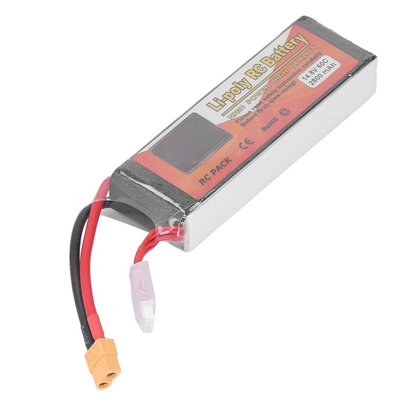 RC Lipo Battery 14.8V 60C Discharge Rate 4S XT60 Plug