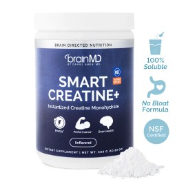 Advanced Creatine Supplement – BrainMD Smart Creatine+ for Energy, Stamina, Muscle Support & Cognitive Health