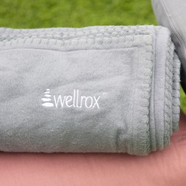 Wellrox Yoga Blanket 100% Indian Cotton - Yoga Blanket for Restorative Yoga Perfect, Relaxing, Renewing, Yoga Blanket, Yoga Blankets Cotton, Meditation Blanket, Restorative Yoga Props
